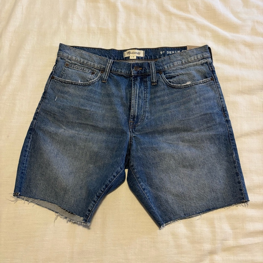 Madewell 9” Denim Shorts | NWT | Size 36